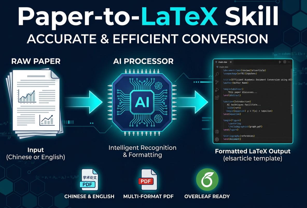 学术投稿:paper to latex